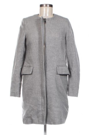 Дамско палто H&M, Размер S, Цвят Сив, Цена 53,50 лв.