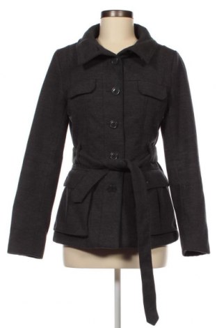 Дамско палто H&M, Размер S, Цвят Сив, Цена 53,50 лв.