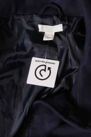 Дамско палто H&M, Размер L, Цвят Син, Цена 16,05 лв.