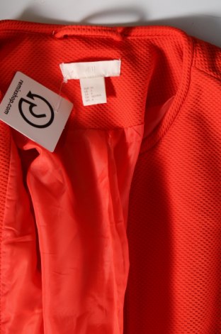 Dámský kabát  H&M, Velikost XS, Barva Oranžová, Cena  520,00 Kč