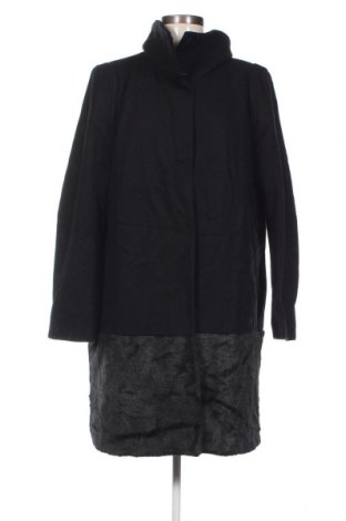 Дамско палто H&M, Размер XL, Цвят Черен, Цена 43,87 лв.
