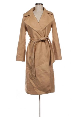 Дамско палто H&M, Размер S, Цвят Бежов, Цена 64,20 лв.