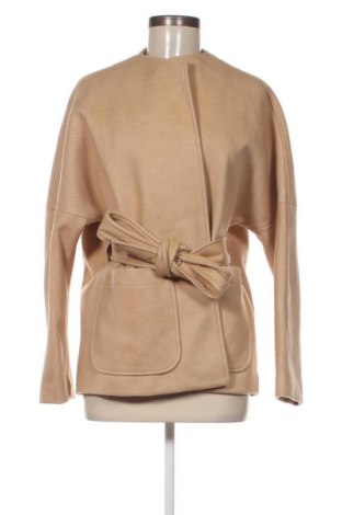 Palton de femei H&M, Mărime XS, Culoare Bej, Preț 210,53 Lei