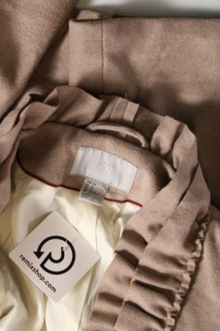 Γυναικείο παλτό H&M, Μέγεθος S, Χρώμα  Μπέζ, Τιμή 22,57 €