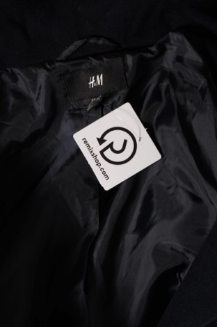 Palton de femei H&M, Mărime S, Culoare Albastru, Preț 70,39 Lei