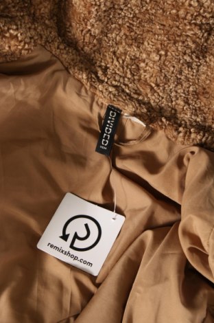 Дамско палто H&M Divided, Размер XS, Цвят Кафяв, Цена 53,50 лв.