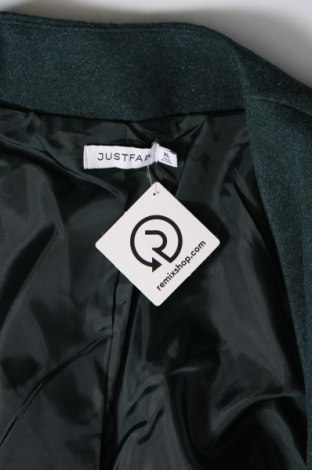 Γυναικείο παλτό Justfab, Μέγεθος XL, Χρώμα Πράσινο, Τιμή 60,72 €