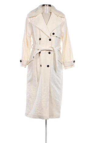 Дамско палто Karen Millen, Размер M, Цвят Екрю, Цена 223,04 лв.
