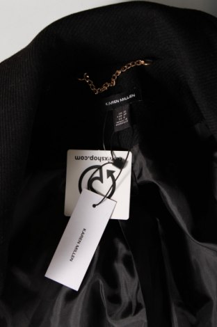 Дамско палто Karen Millen, Размер S, Цвят Черен, Цена 373,92 лв.