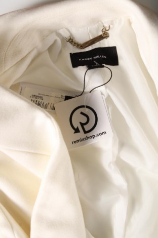 Γυναικείο παλτό Karen Millen, Μέγεθος S, Χρώμα Εκρού, Τιμή 192,74 €