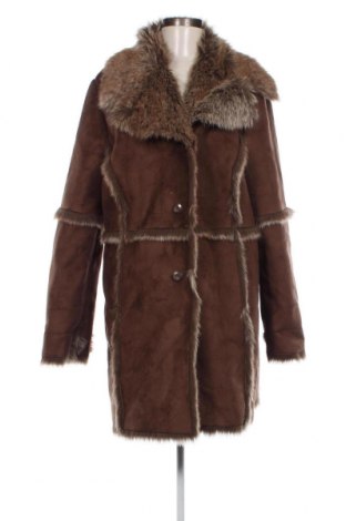 Γυναικείο παλτό Laura Di Sarpi, Μέγεθος XL, Χρώμα Καφέ, Τιμή 33,10 €