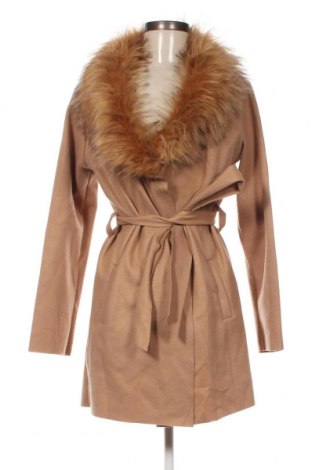 Дамско палто Made In Italy, Размер S, Цвят Бежов, Цена 60,99 лв.