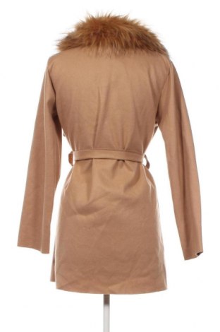 Γυναικείο παλτό Made In Italy, Μέγεθος S, Χρώμα  Μπέζ, Τιμή 31,77 €
