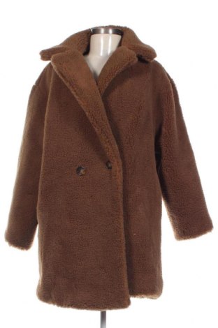 Дамско палто Mango, Размер L, Цвят Кафяв, Цена 44,00 лв.