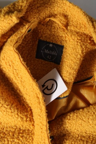 Дамско палто Multiblu, Размер L, Цвят Жълт, Цена 57,78 лв.