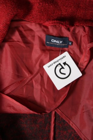 Γυναικείο παλτό ONLY, Μέγεθος S, Χρώμα Κόκκινο, Τιμή 14,24 €