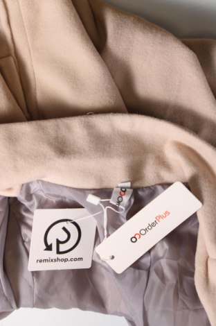 Γυναικείο παλτό Order Plus, Μέγεθος M, Χρώμα  Μπέζ, Τιμή 32,49 €