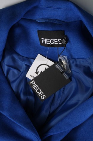 Palton de femei Pieces, Mărime M, Culoare Albastru, Preț 304,77 Lei