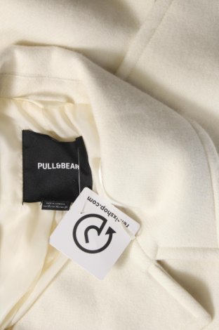 Palton de femei Pull&Bear, Mărime XS, Culoare Ecru, Preț 305,53 Lei