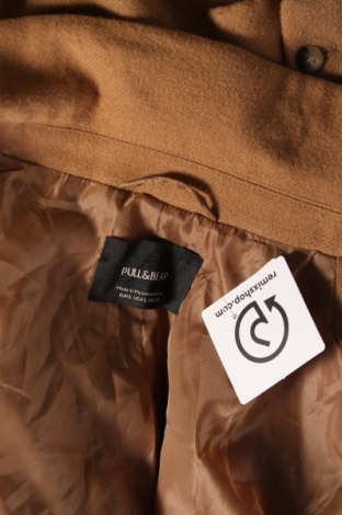 Palton de femei Pull&Bear, Mărime L, Culoare Maro, Preț 175,99 Lei