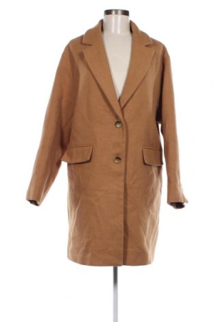 Γυναικείο παλτό Pull&Bear, Μέγεθος L, Χρώμα Καφέ, Τιμή 33,10 €