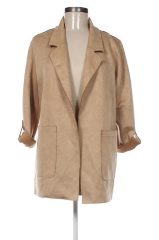 Palton de femei Pull&Bear, Mărime S, Culoare Bej, Preț 113,69 Lei