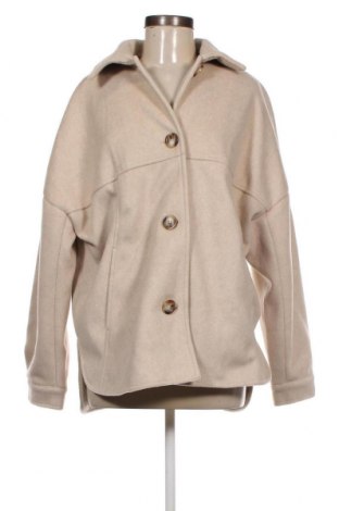 Дамско палто Reserved, Размер L, Цвят Бежов, Цена 53,50 лв.