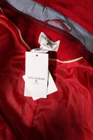 Дамско палто Rick Cardona, Размер XS, Цвят Червен, Цена 48,00 лв.
