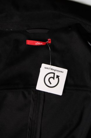 Дамско палто S.Oliver, Размер M, Цвят Черен, Цена 14,40 лв.