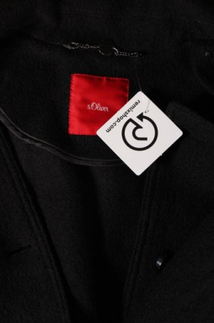 Γυναικείο παλτό S.Oliver, Μέγεθος M, Χρώμα Μαύρο, Τιμή 11,73 €