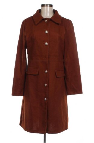 Дамско палто SHEIN, Размер L, Цвят Кафяв, Цена 19,26 лв.