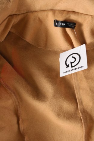 Dámsky kabát  SHEIN, Veľkosť S, Farba Béžová, Cena  32,76 €