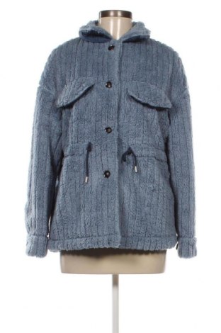 Дамско палто SHEIN, Размер S, Цвят Син, Цена 16,05 лв.