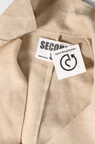 Palton de femei Second Skin, Mărime L, Culoare Bej, Preț 52,50 Lei