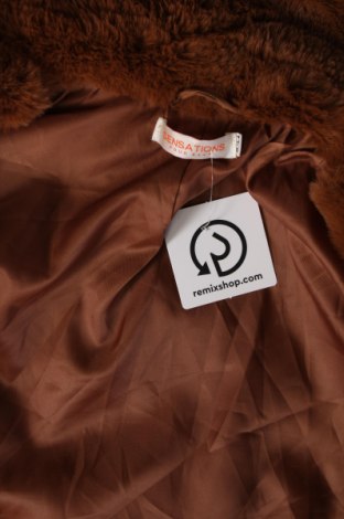 Γυναικείο παλτό Sensation, Μέγεθος S, Χρώμα Καφέ, Τιμή 33,10 €