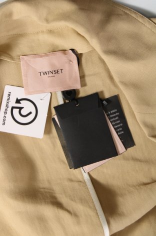 Damenmantel TWINSET, Größe M, Farbe Beige, Preis € 159,83