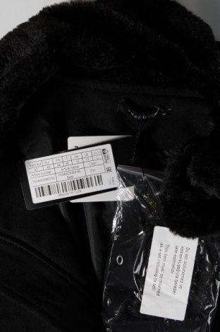 Дамско палто Trendyol, Размер L, Цвят Черен, Цена 54,81 лв.