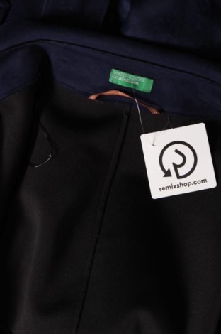 Γυναικείο παλτό United Colors Of Benetton, Μέγεθος L, Χρώμα Μπλέ, Τιμή 33,76 €