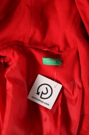 Damenmantel United Colors Of Benetton, Größe XS, Farbe Rot, Preis 22,83 €
