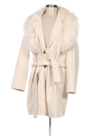 Γυναικείο παλτό VILA, Μέγεθος XL, Χρώμα Λευκό, Τιμή 33,71 €