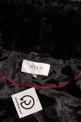 Дамско палто VILA, Размер XS, Цвят Черен, Цена 23,50 лв.