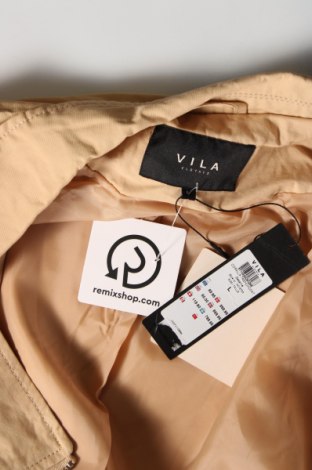 Palton de femei VILA, Mărime L, Culoare Bej, Preț 85,56 Lei