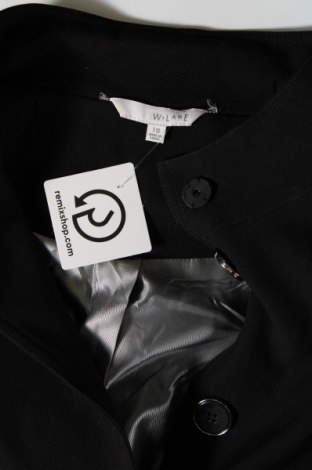 Дамско палто W. Lane, Размер M, Цвят Черен, Цена 22,68 лв.