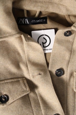Γυναικείο παλτό Zara, Μέγεθος XS, Χρώμα  Μπέζ, Τιμή 21,89 €