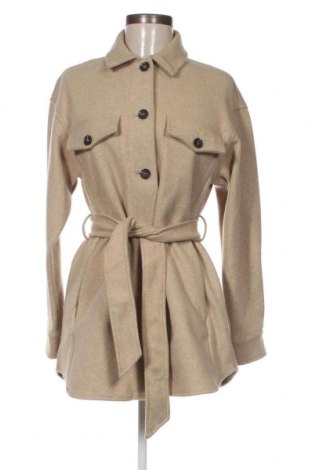 Дамско палто Zara, Размер XS, Цвят Бежов, Цена 59,00 лв.