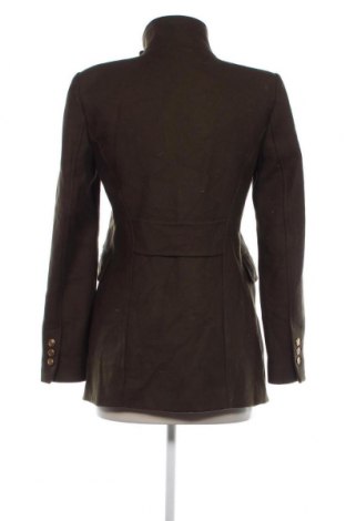 Дамско палто Zara, Размер M, Цвят Зелен, Цена 47,00 лв.