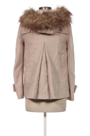 Dámský kabát  Zara, Velikost XS, Barva Béžová, Cena  941,00 Kč