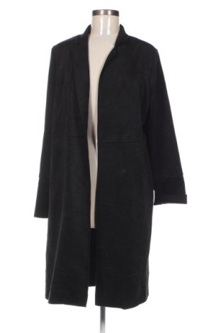 Дамско палто Zara, Размер L, Цвят Черен, Цена 28,20 лв.