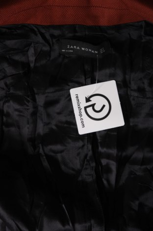 Дамско палто Zara, Размер M, Цвят Кафяв, Цена 17,70 лв.