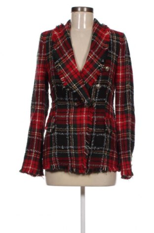 Дамско палто Zara, Размер S, Цвят Многоцветен, Цена 47,00 лв.